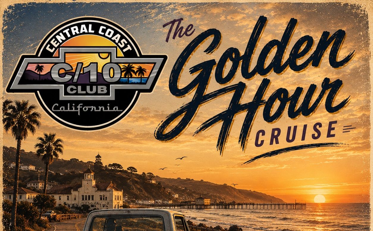 Central Coast Golden Hour Cruise partial flyer July 2026